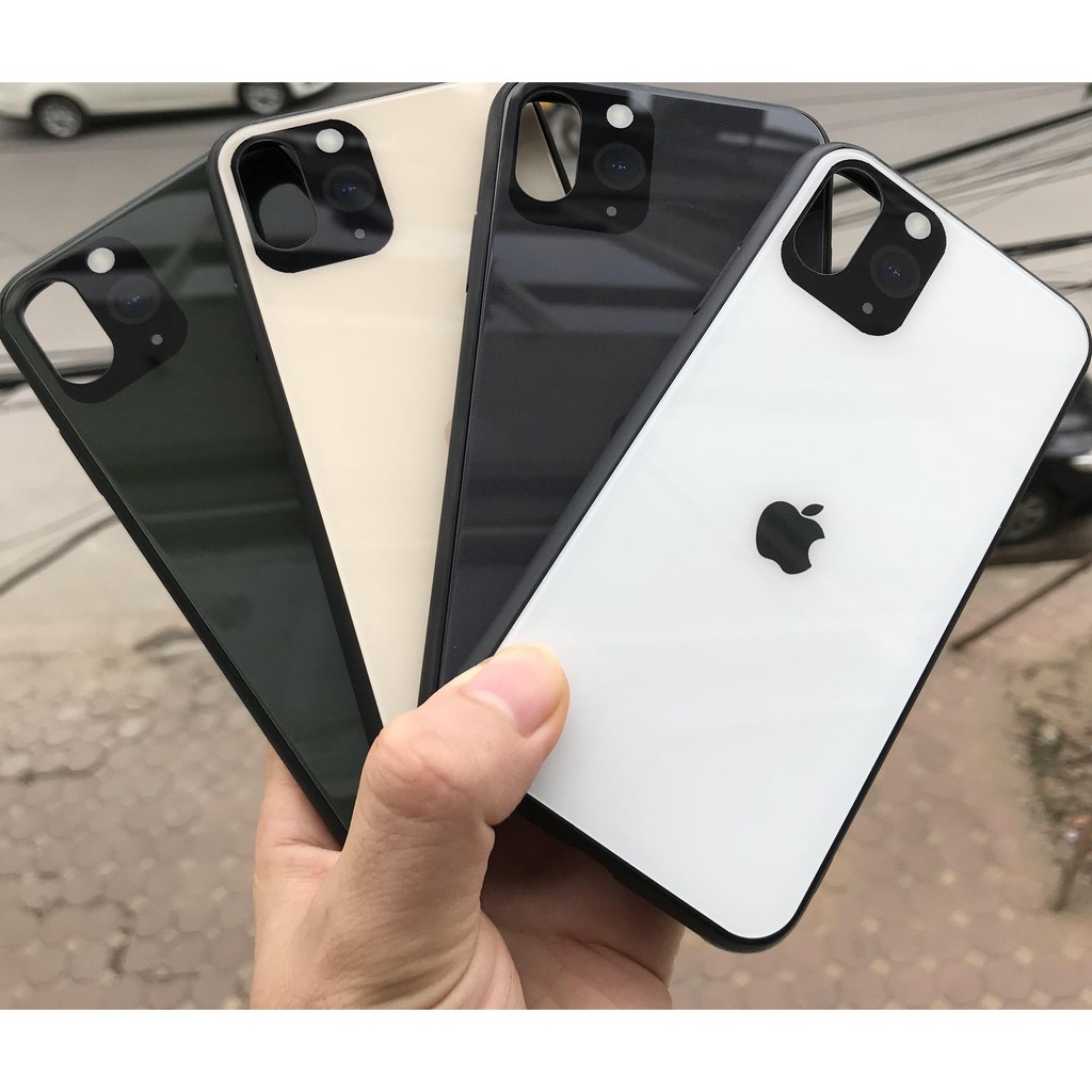 Ốp lưng kính giả iphone 11 cho iphone 6/6plus/6s/6s plus/6/7/7plus/8/8plus/x/xs/xs max/11/11 pro/11 promax