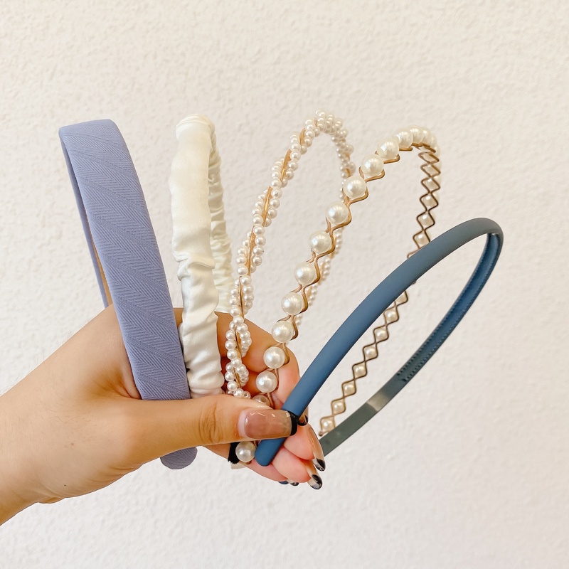 Set 3/4/5 dây buộc tóc nhiều màu sắc