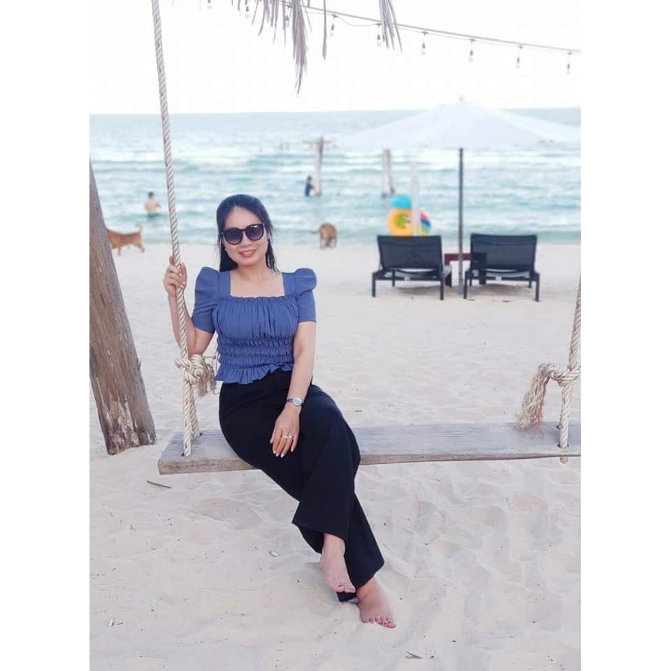 [Mã SUSTMN03 giảm 15% tối đa 30k đơn 99k]Áo Croptop Chun Nhún-Áo Croptop Kiểu Nữ-Áo croptop Nữ-Chất Voan Mềm Mại | BigBuy360 - bigbuy360.vn