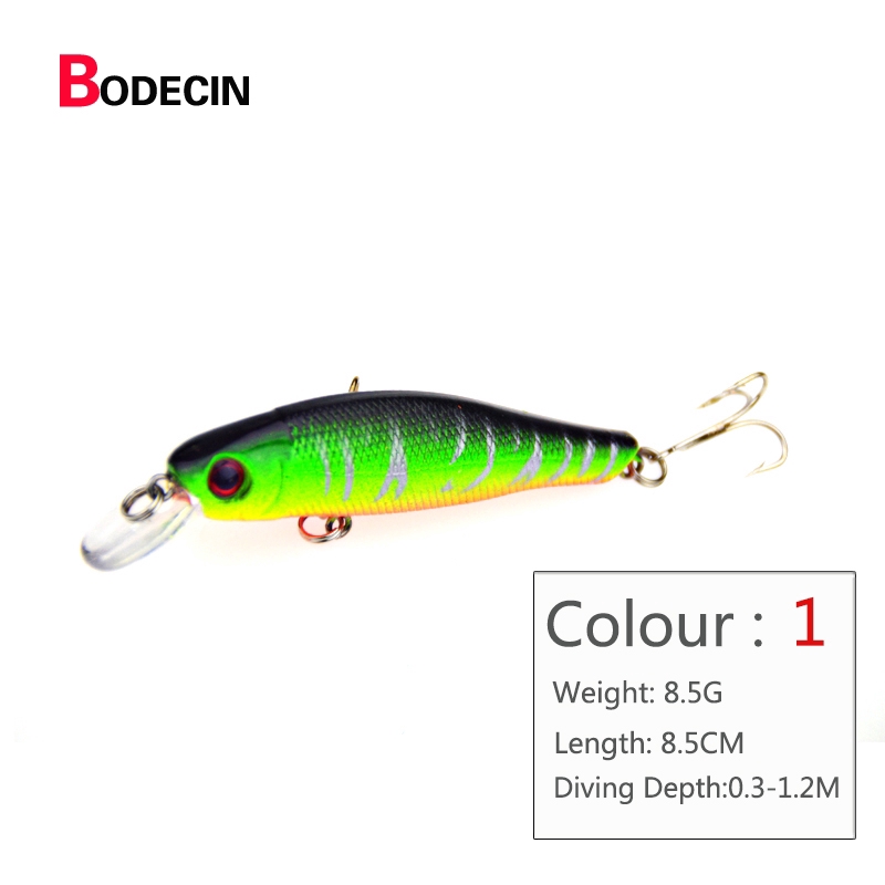 Mồi Câu Cá Giả Sinh Động 3d 8.5cm-8.5g