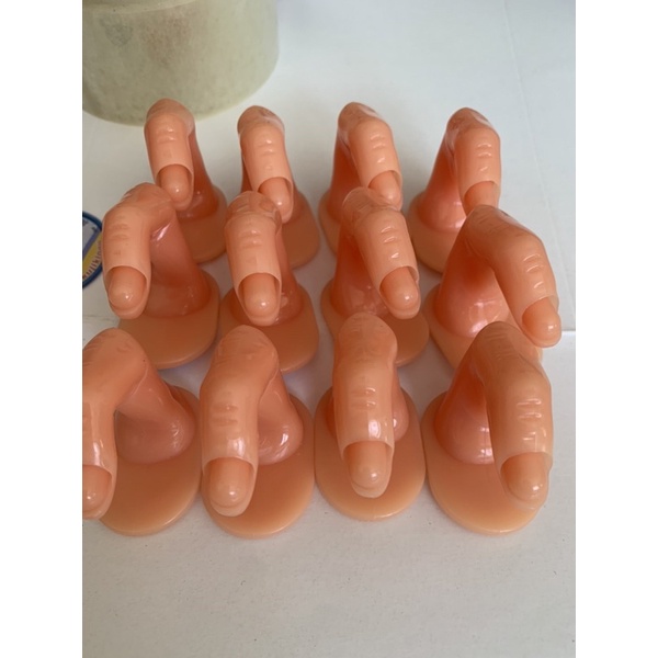 ngón tay giả tập vẽ móng. đắp gel. đắp bột. úp móng.hộ trợ nghành nail