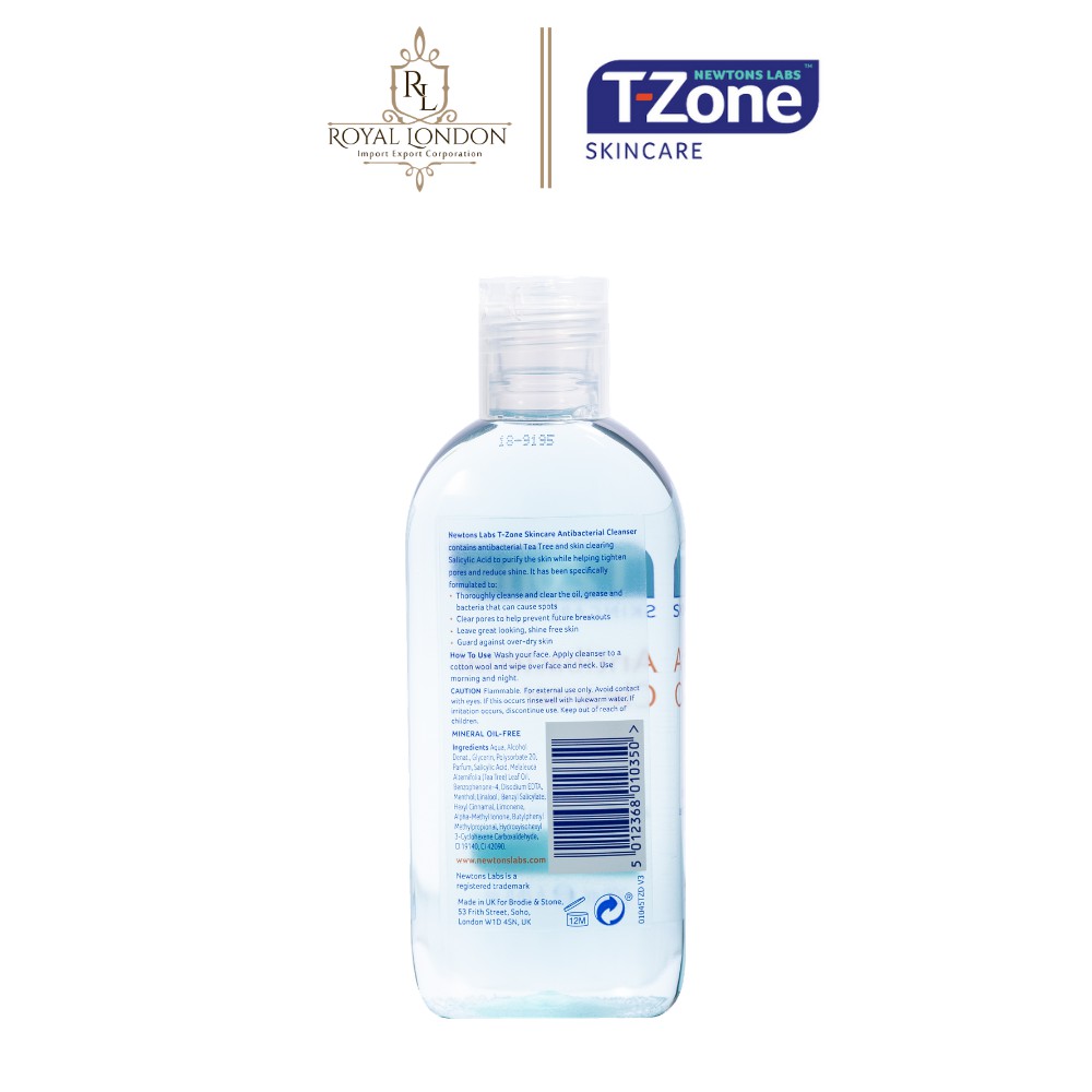 Toner Làm Sạch, Diệt Khuẩn Tinh Chất Tràm Trà T-Zone 200ml | BigBuy360 - bigbuy360.vn