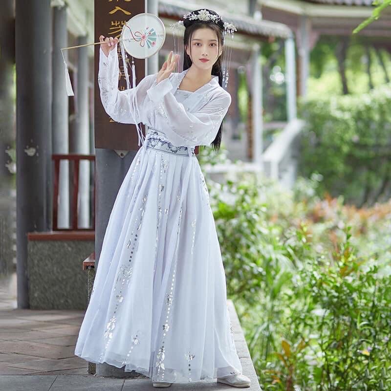 Set Hán phục cách tân ngắn/ dài xinh xắn