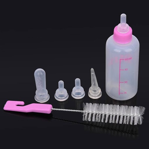 Bình ti sữa cho chó mèo con loại 60ml/100ml/150ml - Nanipetshop
