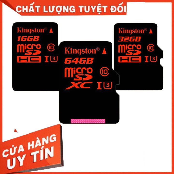 Thẻ Nhớ KingTon 64GB U3 Tốc độ cao 85MB/S