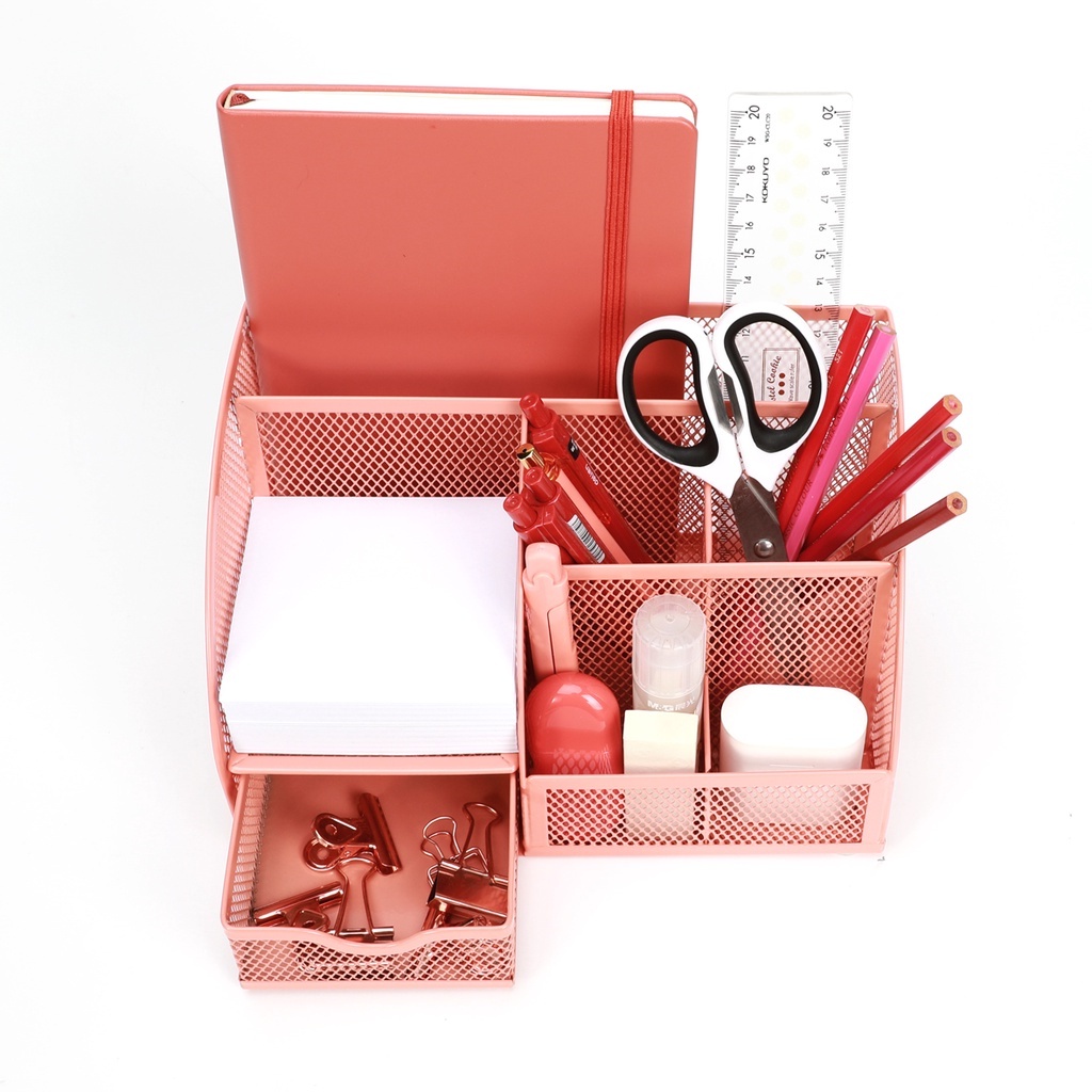 Hộp Lưới Đa Năng Khinun Với 7 Ngăn Nhỏ Lưu Trữ.