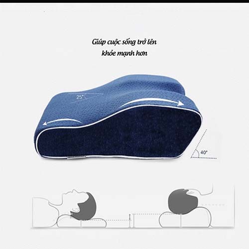 Gối trị liệu Nhật Bản chống thoái hóa đốt sống cổ - Đồ Chơi Giáo Dục ASSTAR