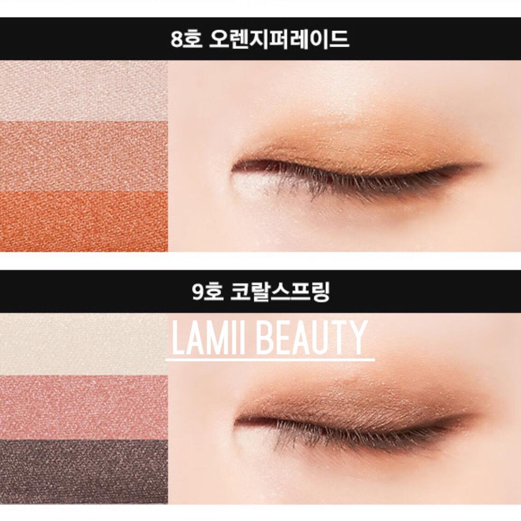 Phấn mắt 3 màu MISSHA TRIPLE EYE SHADOW