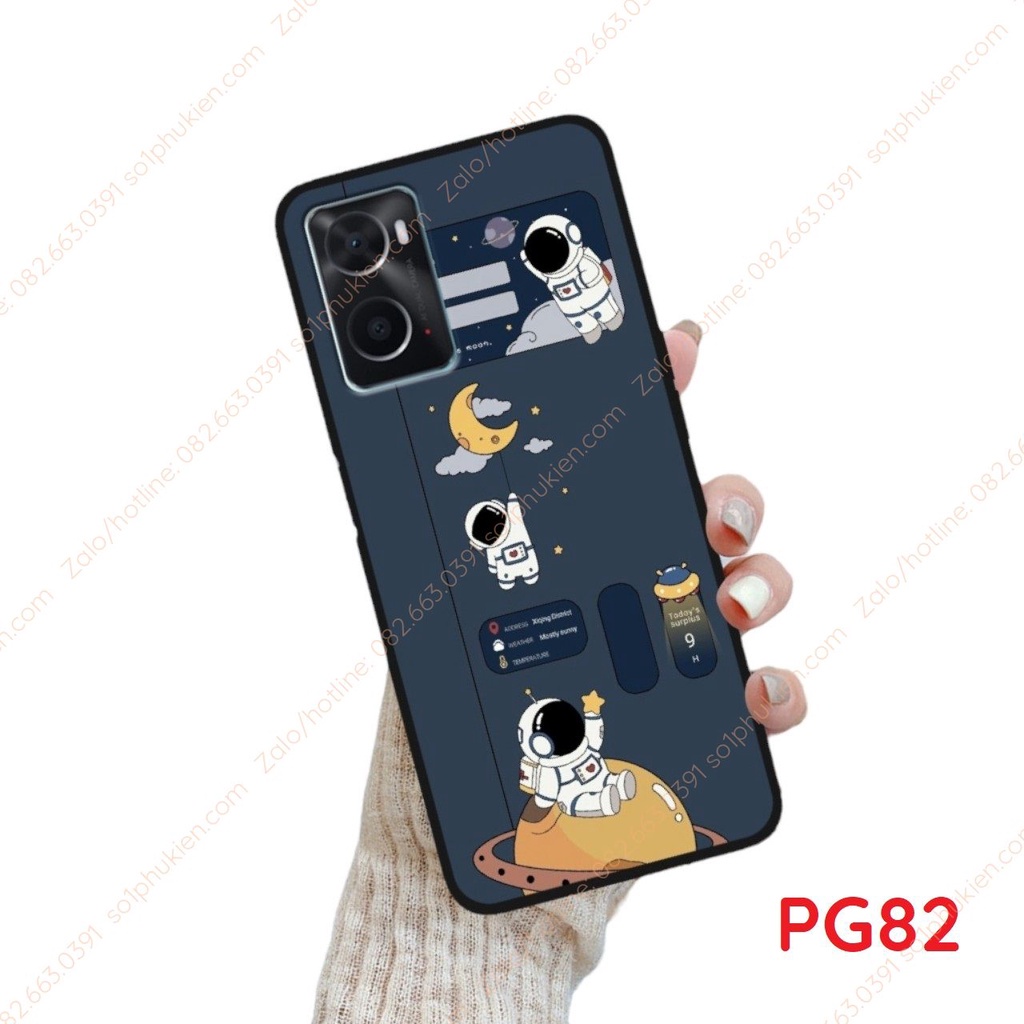 Ốp lưng Oppo A76 in hình vũ trụ dễ thương bền đẹp