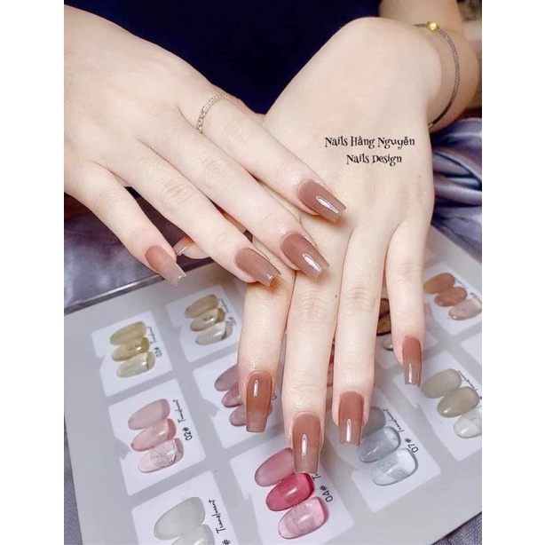 Set Sơn thạch verry good 24 màu THIÊN DI NAIL tặng bảng màu gỗ