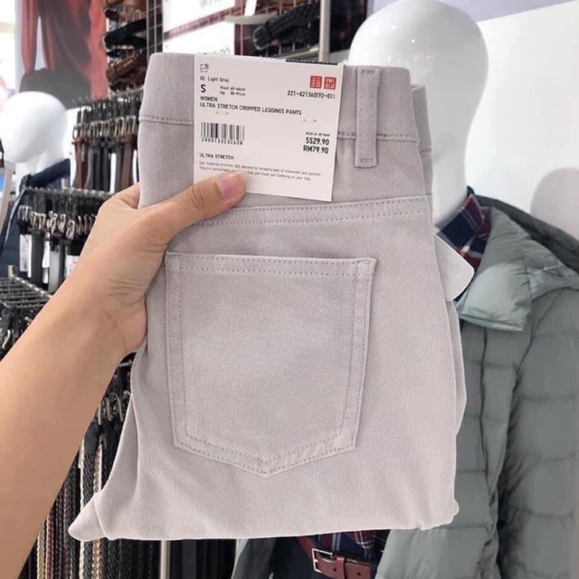 Quần Skiny màu Ghi