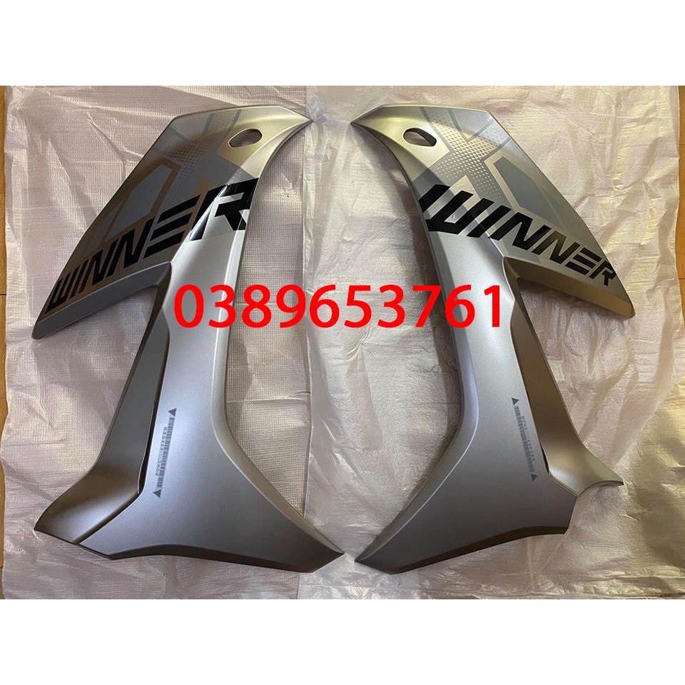 Dàn áo Winner X Bạc đỏ Đen phiên bản thể thao
