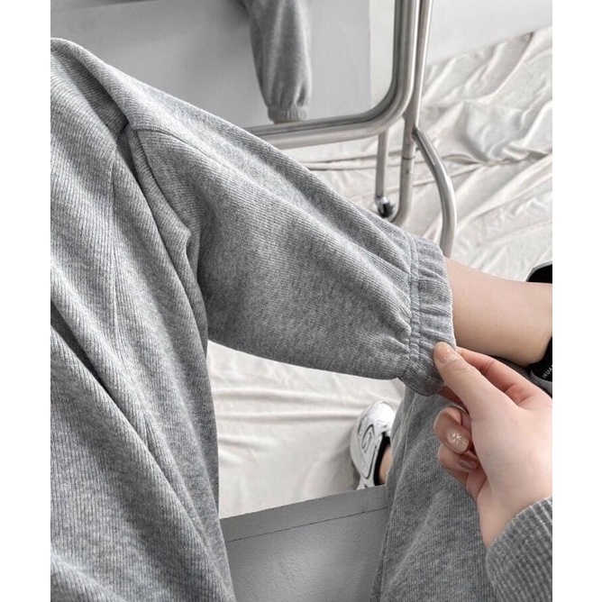Quần jogger bo gấu dây rút hành đẹp