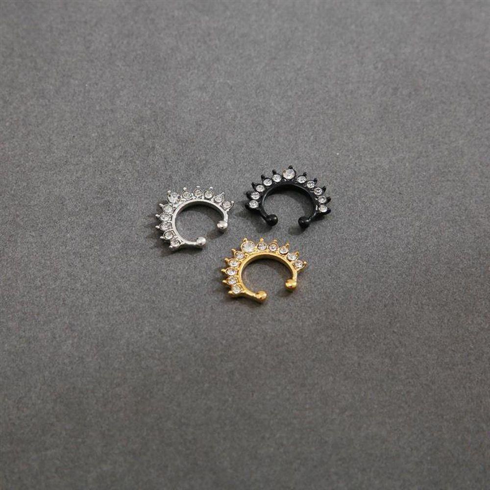 Khuyên Mũi Hình Gấu Bằng Kim Loại Đơn Giản Thời Trang