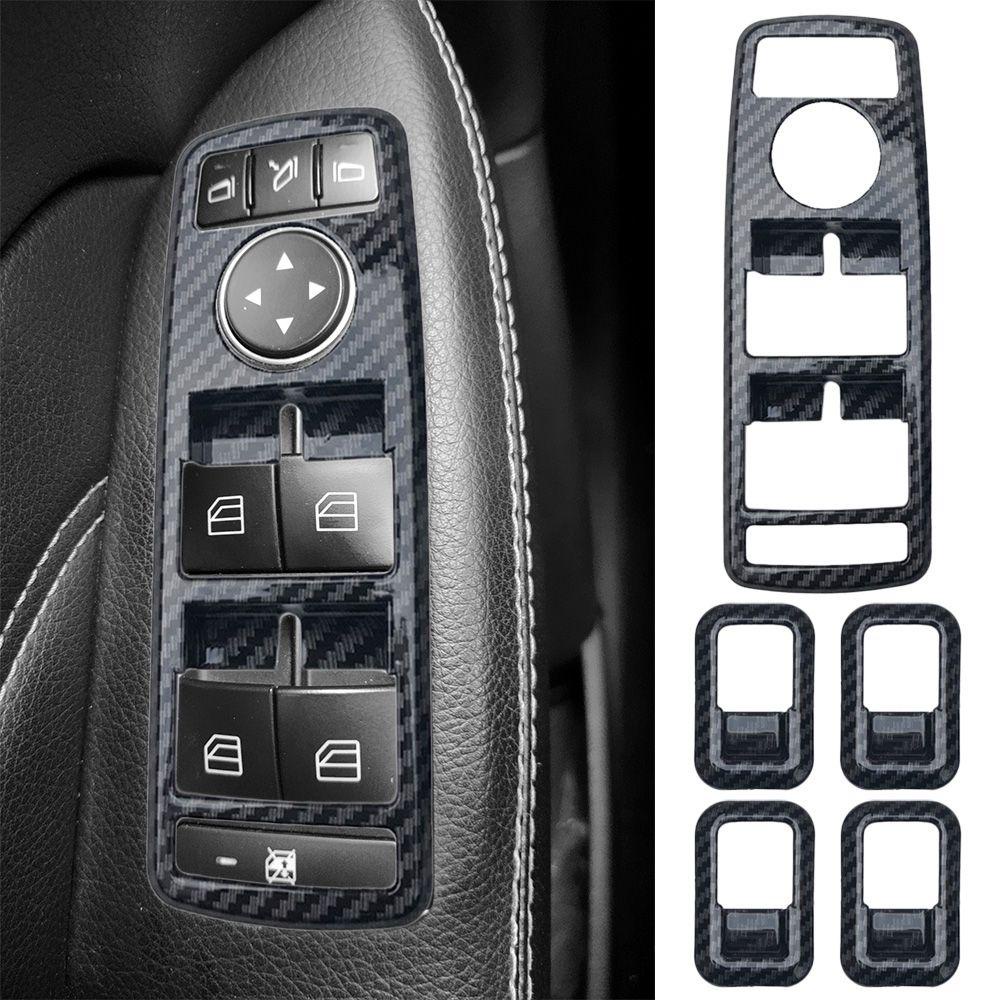 Miếng Dán Trang Trí Cửa Sổ Xe Hơi Benz A B C E GLE GL