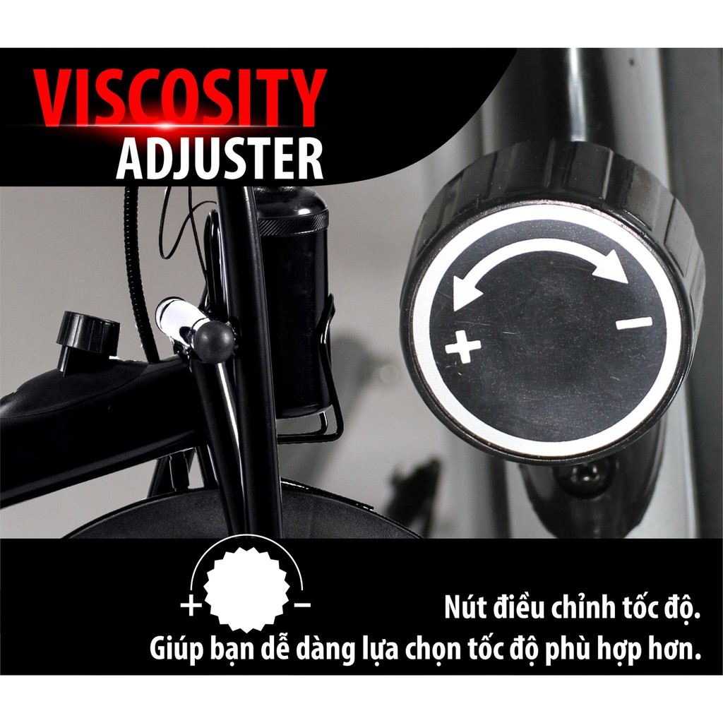 CHAIR19 AB - Xe đạp tập thể dục thể thao Air bike 8701 màu xanh