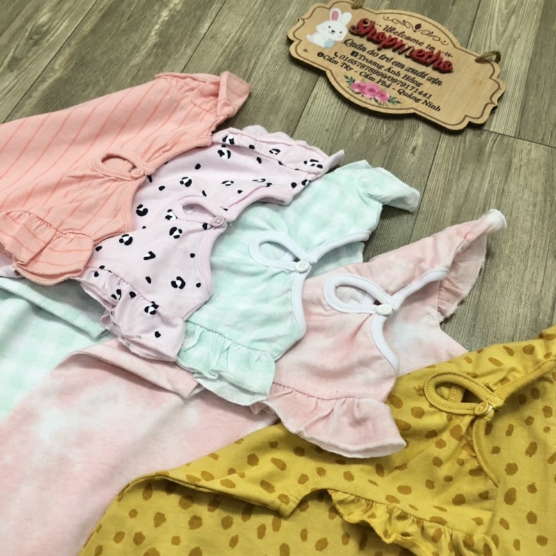 Body đùi bé gái xuất dư chất cotton mềm mại thoáng mát