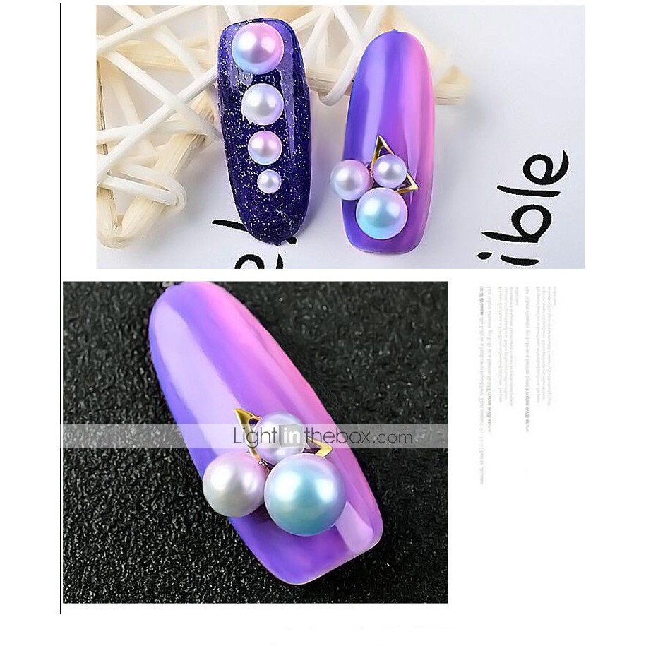 Khay Trai Nửa Trang Trí Móng