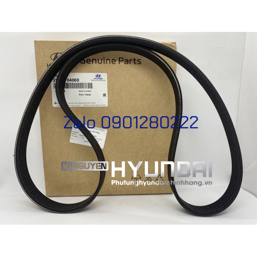 Dây curoa tổng, dây đai tổng xe Hyundai Grand I10  số sàn, số tự động