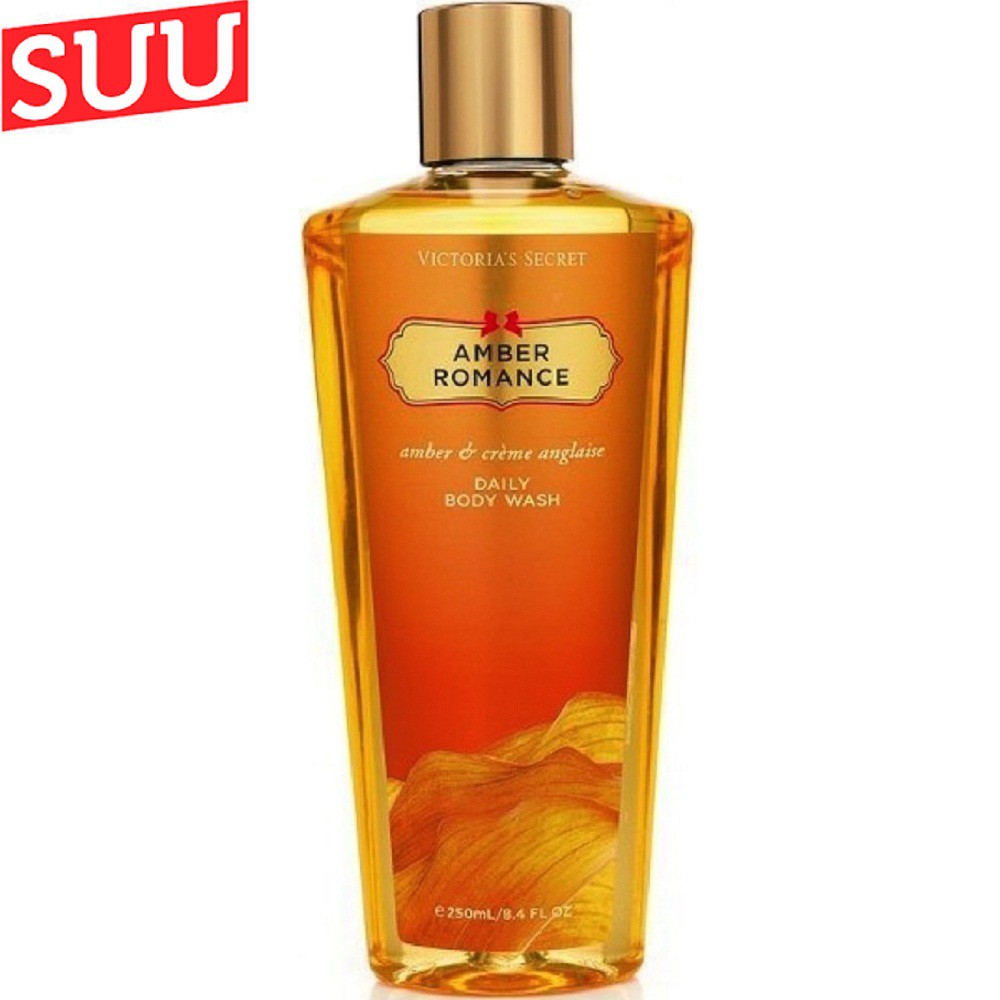 Gel Tắm 250ml Victoria's Secret Amber Romance Body Wash suu.shop cam kết 100% chính hãng.