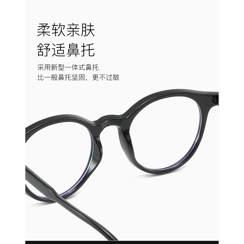 Mắt Kính Gọng Tròn Thời Trang Retro Phương Tây Cho Nữ