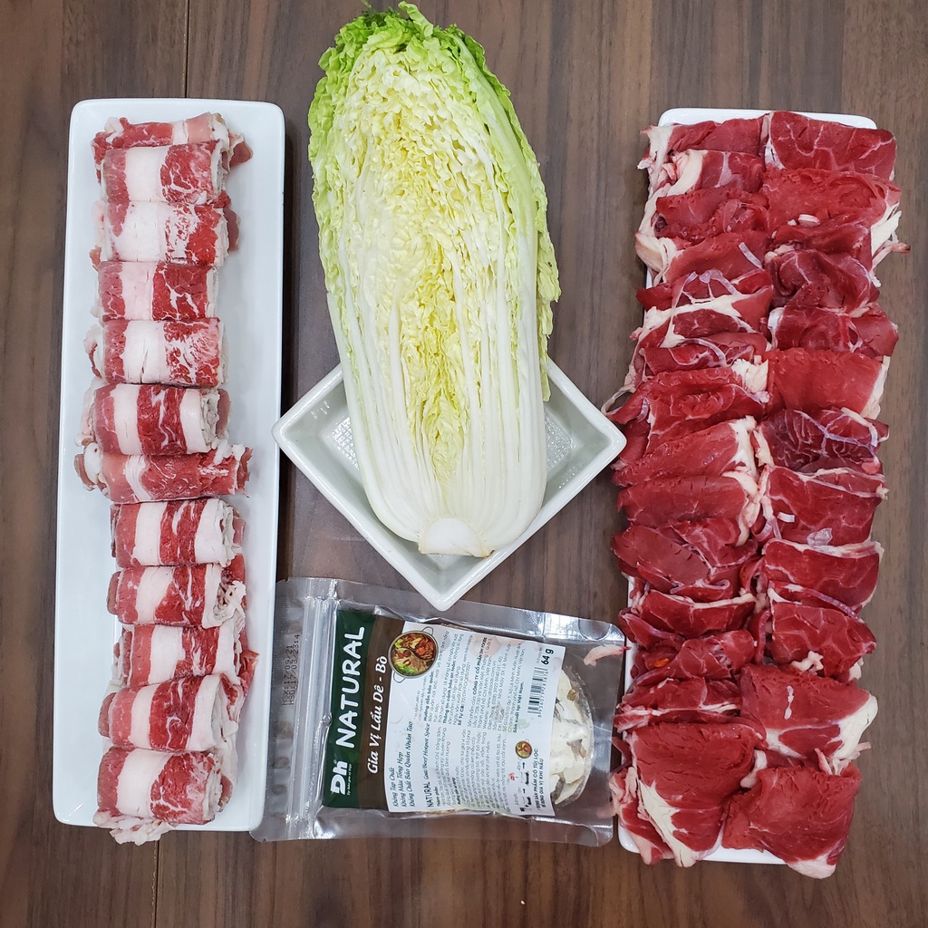 Combo Lẩu Bò 1kg | BigBuy360 - bigbuy360.vn