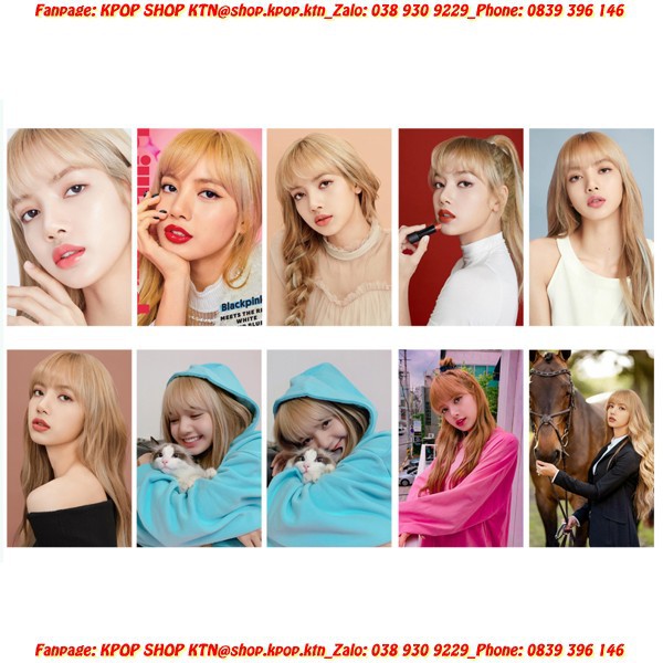 CARD IN FULL LISA BLACK PINK_BP-22 | BigBuy360 - bigbuy360.vn