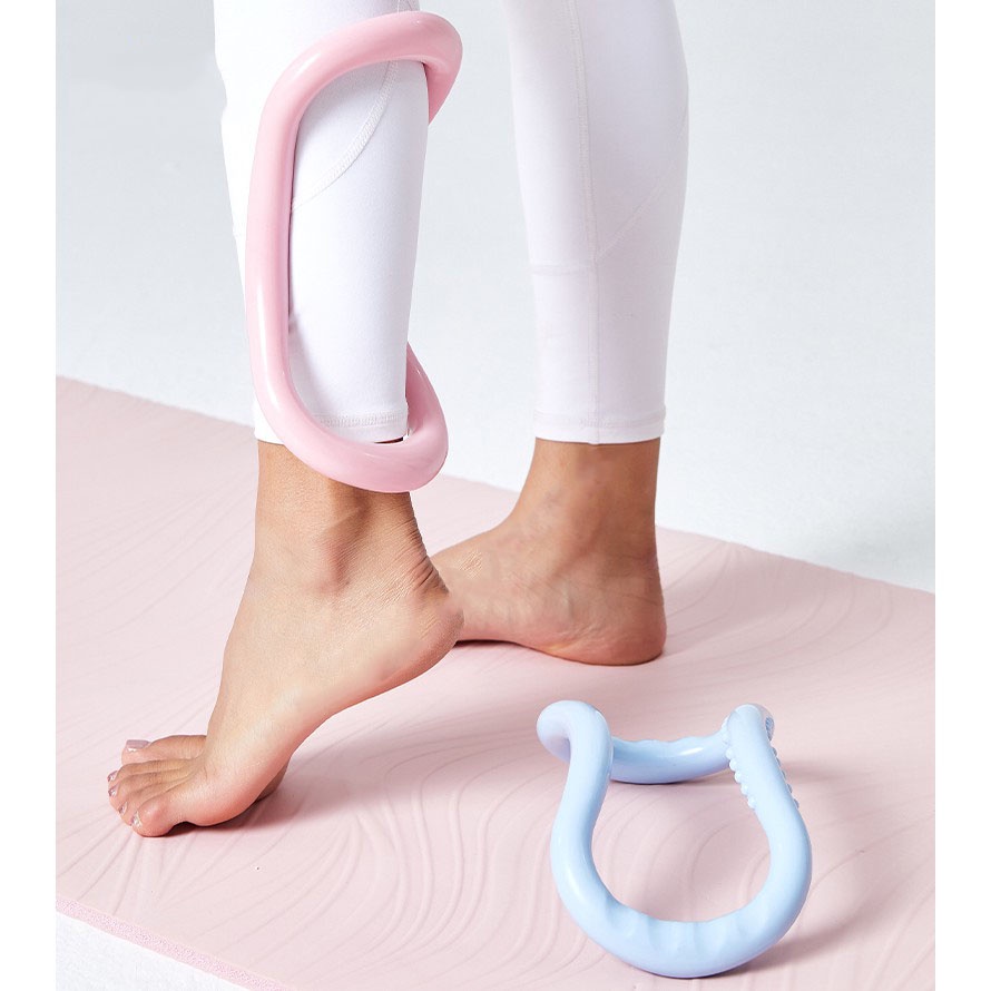 Vòng Tập Yoga-Dụng Cụ Giúp Thon Gọn Tay Chân, Mở Rộng Vai-Vòng Có Gai Massage