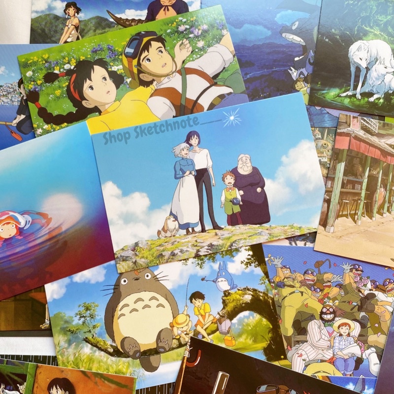 30 tấm Postcard hoạt hình anime pc00111