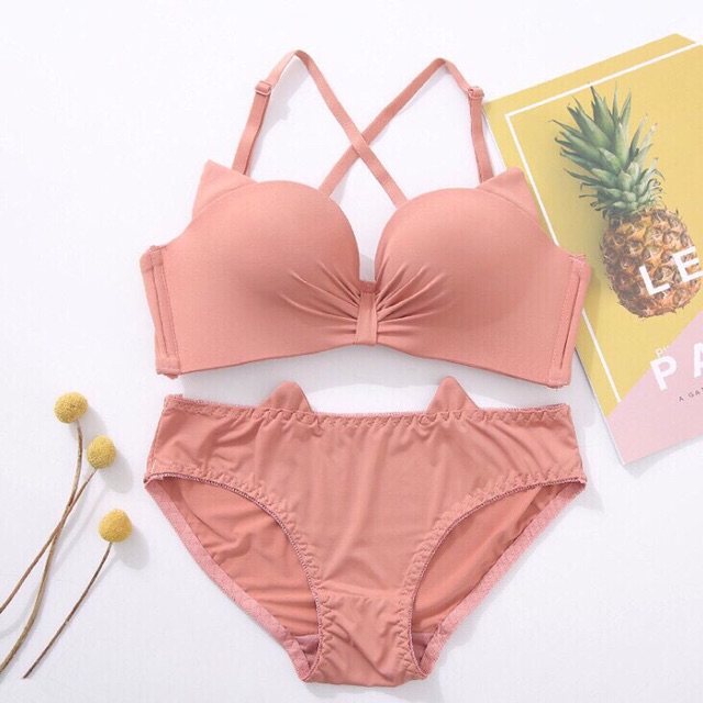 Nhập QUYE0967 giam 10k đơn 250k Bộ Đồ Lót Tai Mèo Su Ôm Nâng | BigBuy360 - bigbuy360.vn