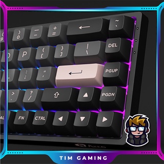 Bàn phím cơ AKKO 3068B Multi-modes Black Pink (Bluetooth 5.0 / Wireless 2.4Ghz / Hotswap / Foam tiêu âm / AKKO CS Jelly)