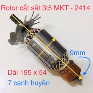 Rotor máy cắt săt 3t5 mkt 2414