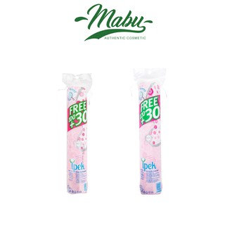 Combo 2 gói bông tẩy trang Ipek Miếng Cotton Pads (150 miếng)