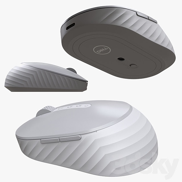 Dell MS7421W Premier Rechargeable Wireless Mouse - Chuột không dây pin sạc kết nối 3 máy: USB & Bluetooth MS 7421W 7421