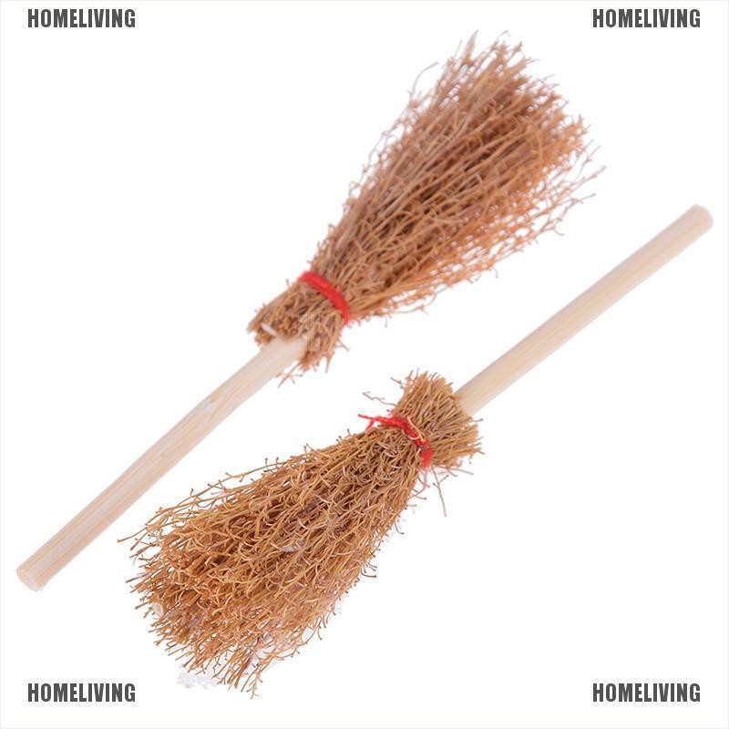 [Homeliving] Chổi Quét Nhà Búp Bê Mini Tỉ Lệ 1: 12