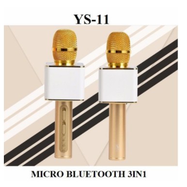 Micro Karaoke Bluetooth YS11 - Loa bluetooth kiêm míc hát [Bảo hành 3 tháng]