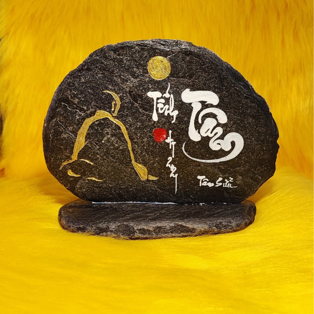 Đá Thiền Thư Pháp
