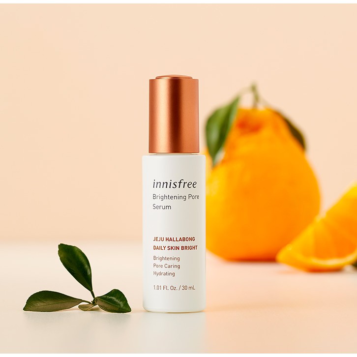 Mã FMCG100K - 10% đơn 500K] Tinh chất làm sáng da 3 trong 1 innisfree  Brightening Pore Serum 30ml | Shopee Việt Nam