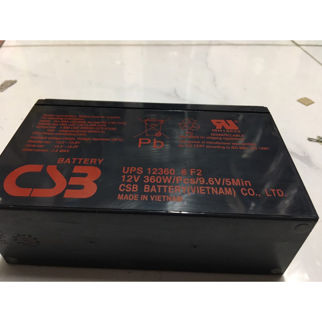 Ắc Quy CSB 12V6Ah