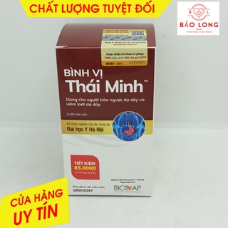 Bình Vị Thái Minh - Lọ 80 viên ( mua 3 lọ tặng 2 hộp bằng tích điểm )
