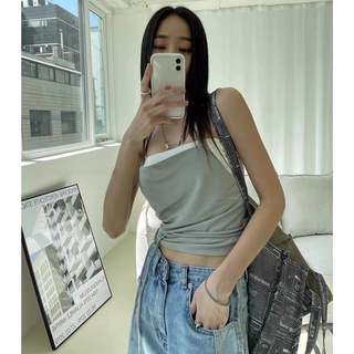 Áo yếm phong cách sexy buộc dây phối đồ cực xinh kobit