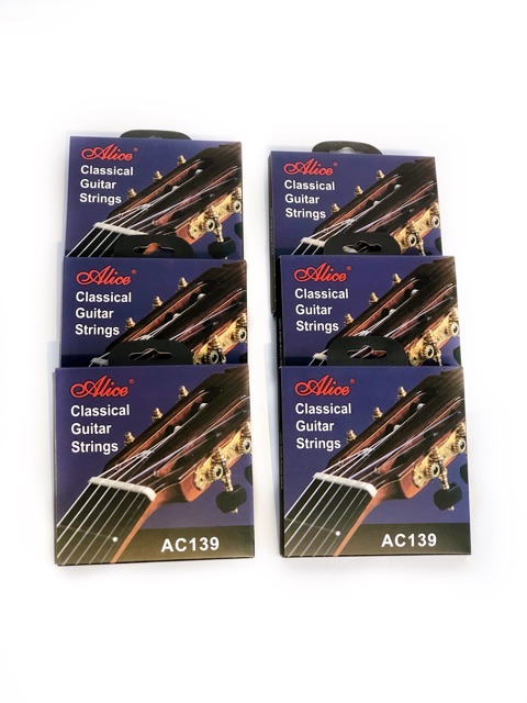 Dây đàn guitar classic Alice AC139 chính hãng dây nylon cho đàn cổ điển Enzi