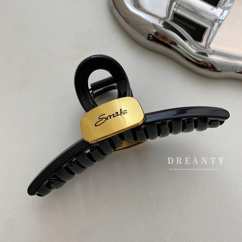 Kẹp Tóc Hình Hoa / Mặt Cười / Cá Mập Phong Cách Retro Hàn Quốc