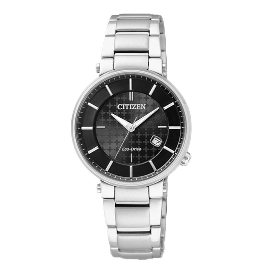 Đồng Hồ Nữ Citizen Dây Thép Không Gỉ EW1790-57E - Mặt Đen (Sapphire)