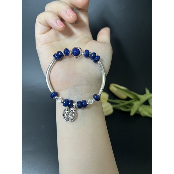 Vòng tay xanh biển Lapis - lazuli