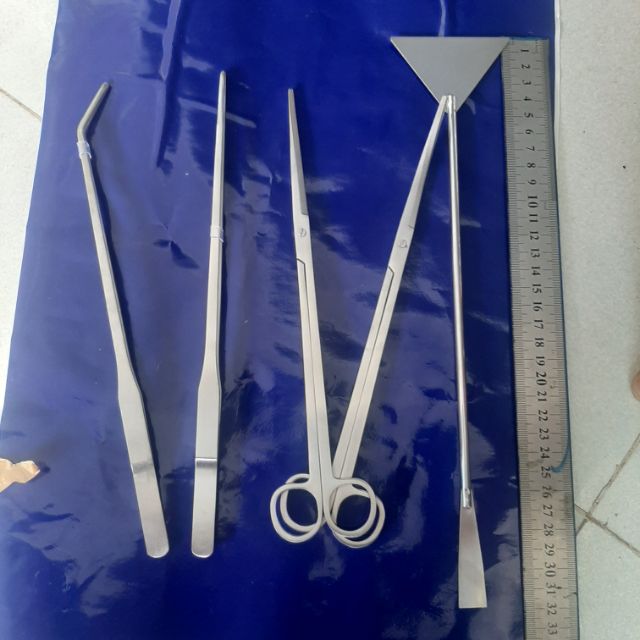 Bộ dụng cụ thủy sinh cao cấp bằng inox