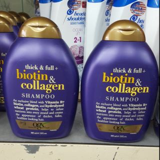Dầu gội Biotin & Collagen OGX 385ml Chuẩn Mỹ
