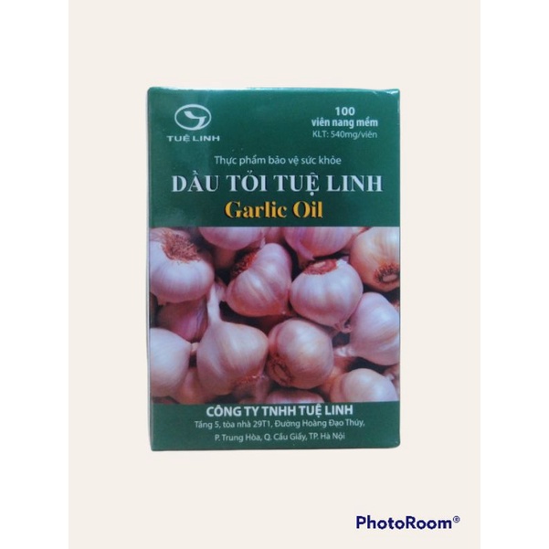 [date t2/2025] Dầu tỏi Tuệ Linh phòng ngừa xơ vữa động mạch, giúp tăng đề kháng