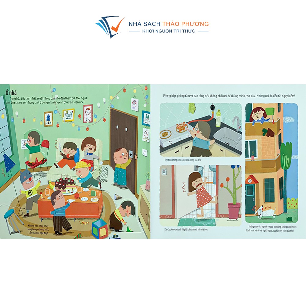 Sách - Bách khoa kỹ năng sống đa tương tác 60 kỹ năng ứng xử và bài học an toàn