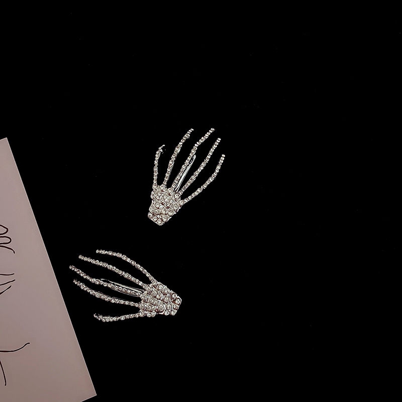 Kẹp Tóc Kim Loại Hình Bàn Tay Độc Đáo Cá Tính